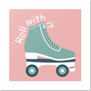 Roll With It - Embracing Life's Ups and Downs Posters and Art